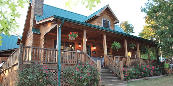 Cabin at the lodge